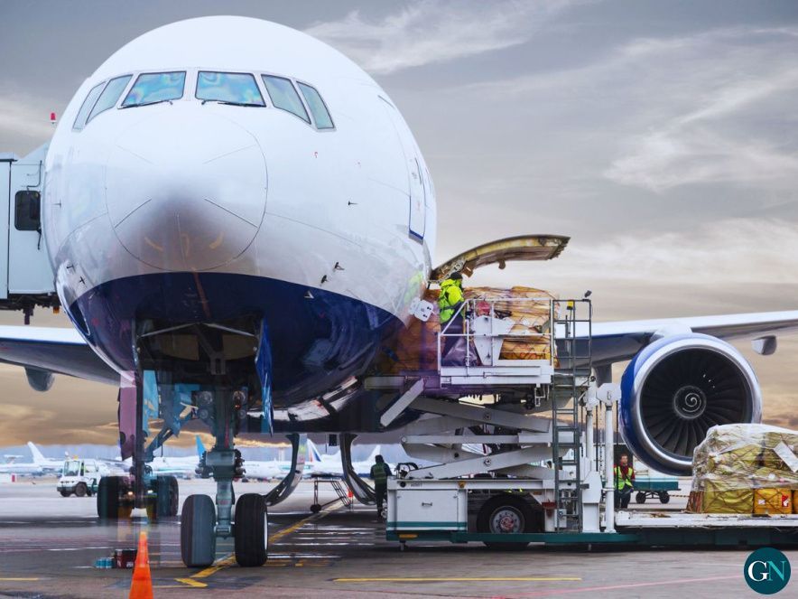 transporte aéreo de mercancías