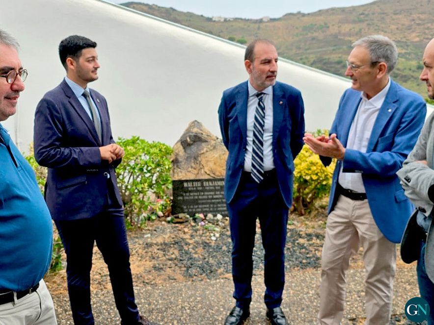 Visita del Conseller a Portbou 