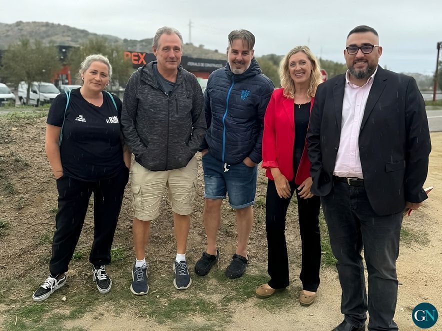 Representants del PSC de Comarques Gironines a Llançà  