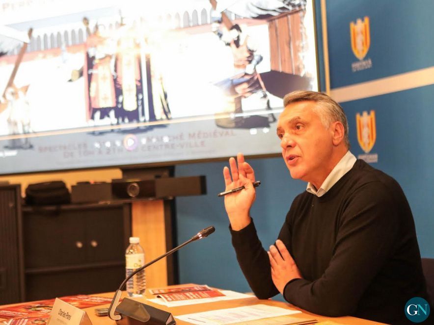 Charles Pons Premier Adjoint présente les événements de l'automne à Perpignan 