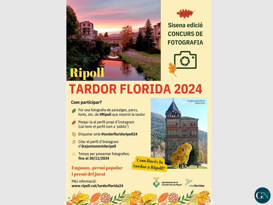 Concurs de fotografia Ripoll Tardor Florida 