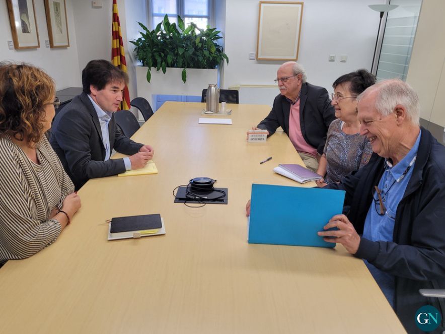 Reunió a Gencat Girona 