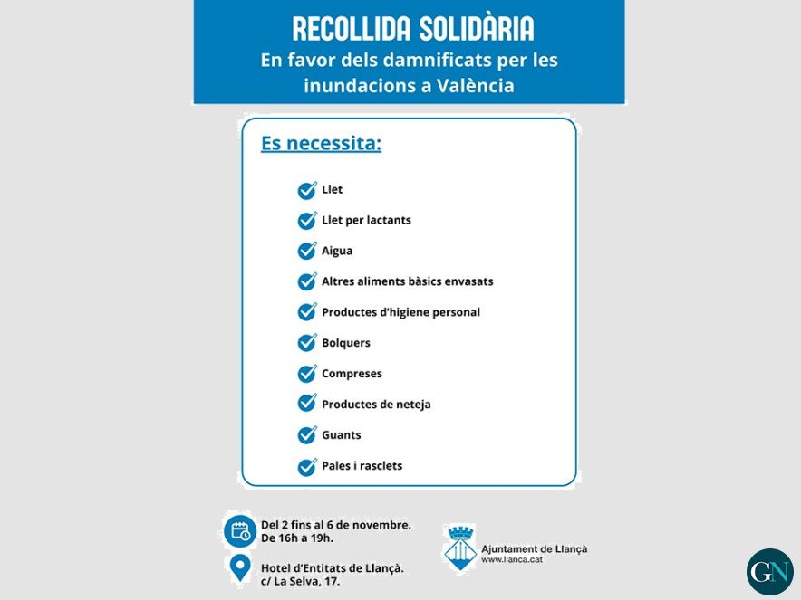 Recollida a Llançà 