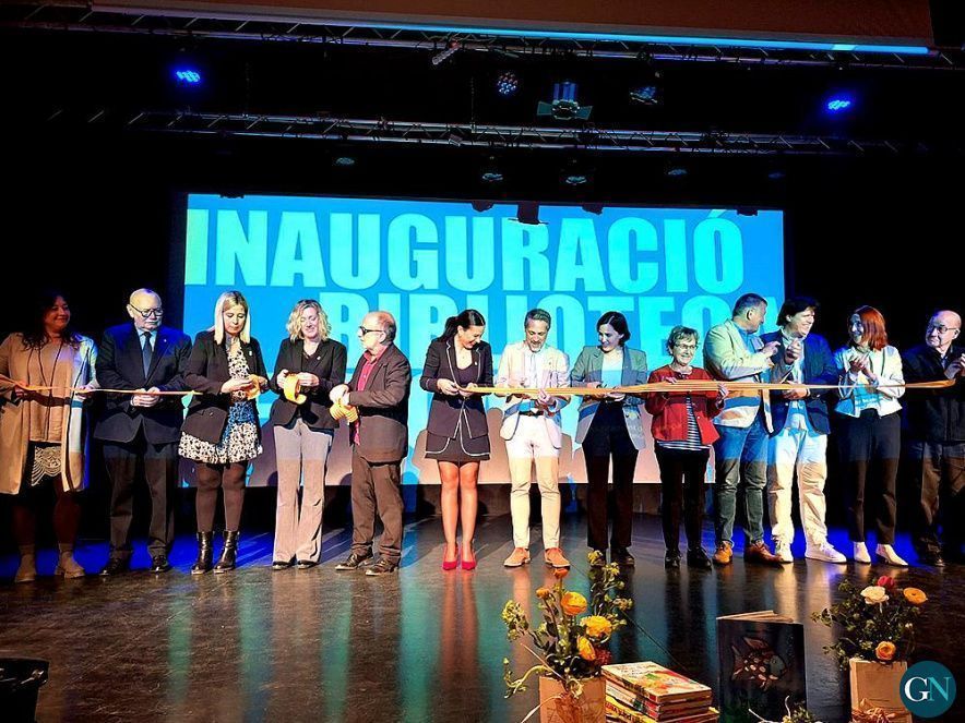 Inauguració de la nova Biblioteca Pere Calders / Ajuntament de Llançà 