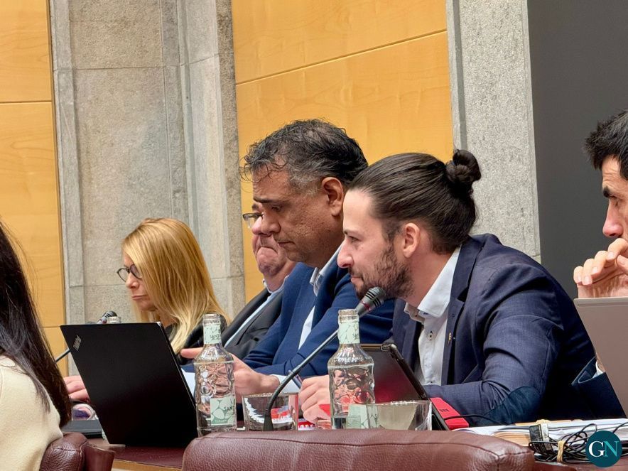 Maurici Jiménez al ple de la Diputació de Girona de novembre 