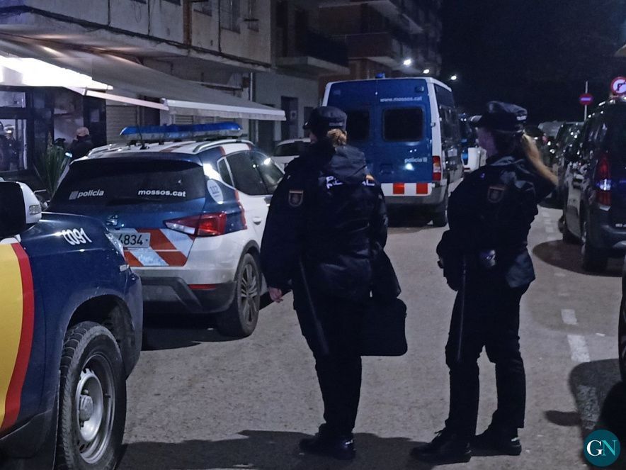 Actuació conjunta dels Mossos, Policia Nacional i Policia Local 