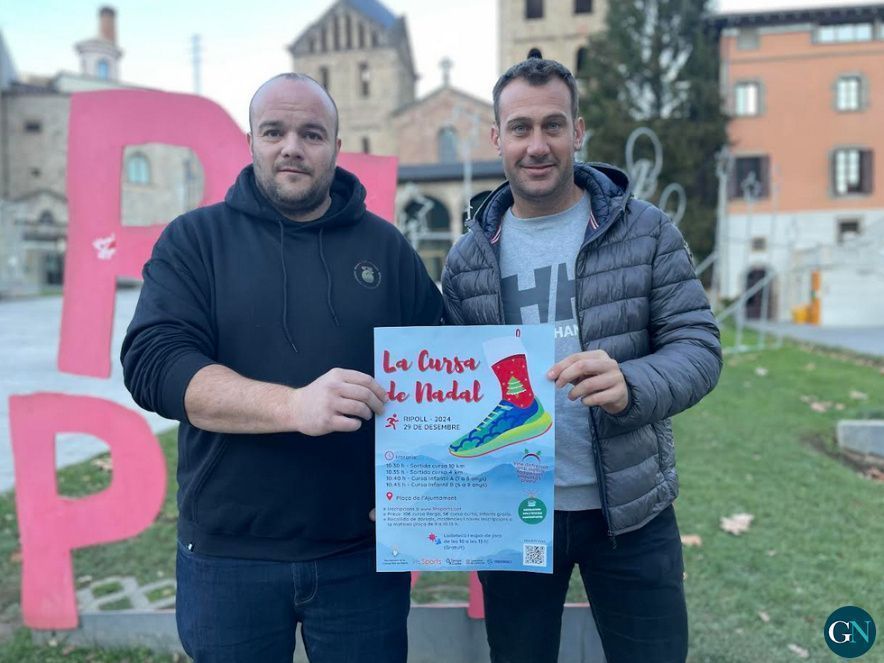 Presentació de la primera edició de La Cursa de Nadal / Aj.Ripoll
