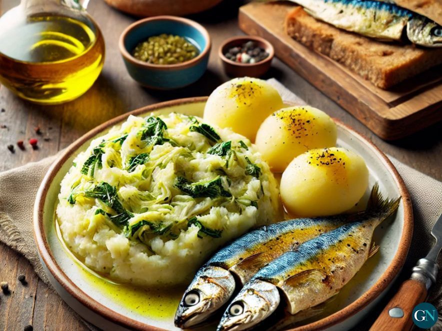 COL I PATATA AMB ARENGADA 