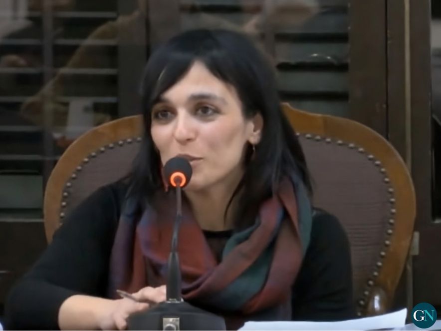 Sílvia Orriols a la sessió plenària extraordinària