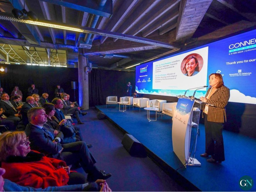Sílvia Paneque, a la inauguració del Congrés Connect, a Girona 