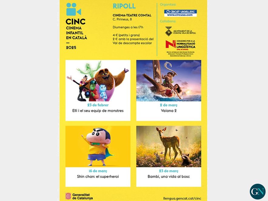 Nou cicle de Cinema Infantil en Català 