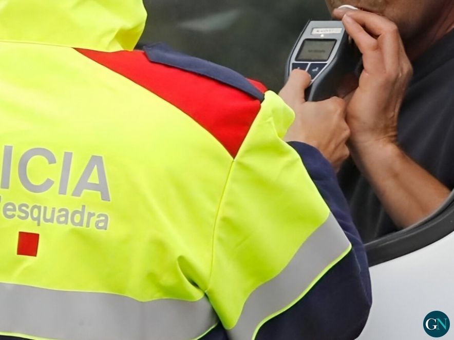 Proves d’alcohol de Mossos d'Esquadra 