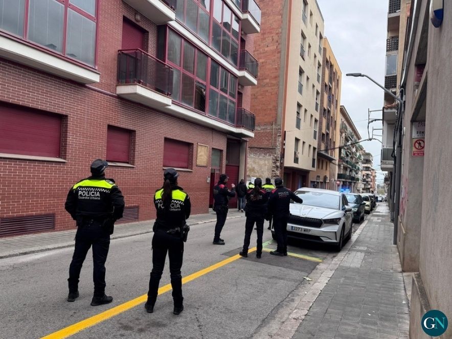 Dispositiu contra el frau elèctric al carrer Pujades / Aj.Figueres 