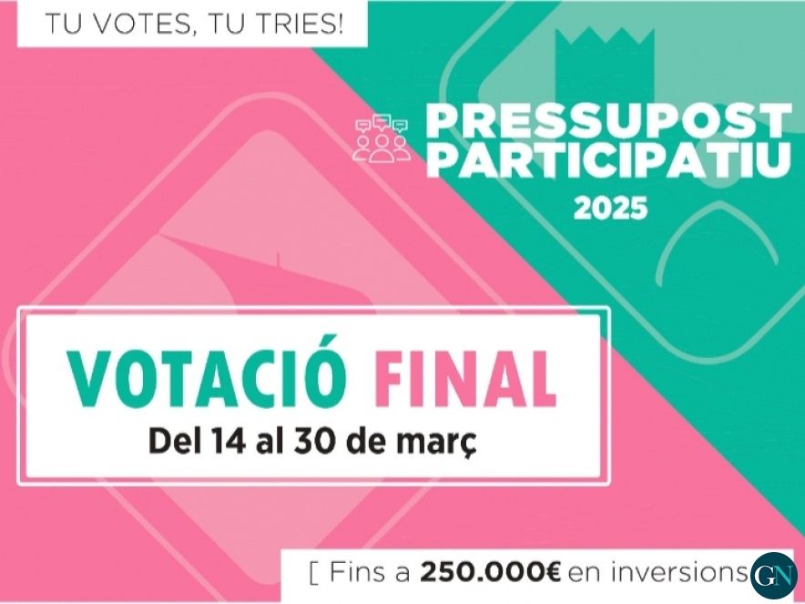  Pressupost Participatiu 2025 