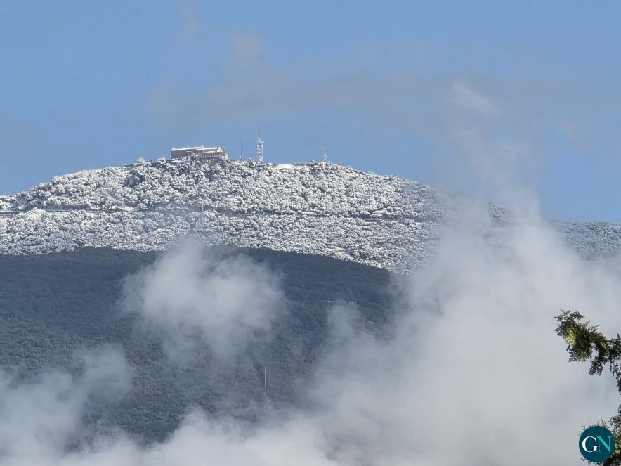 La Mare de Déu del Mont aquest matí de dilluns / GN 