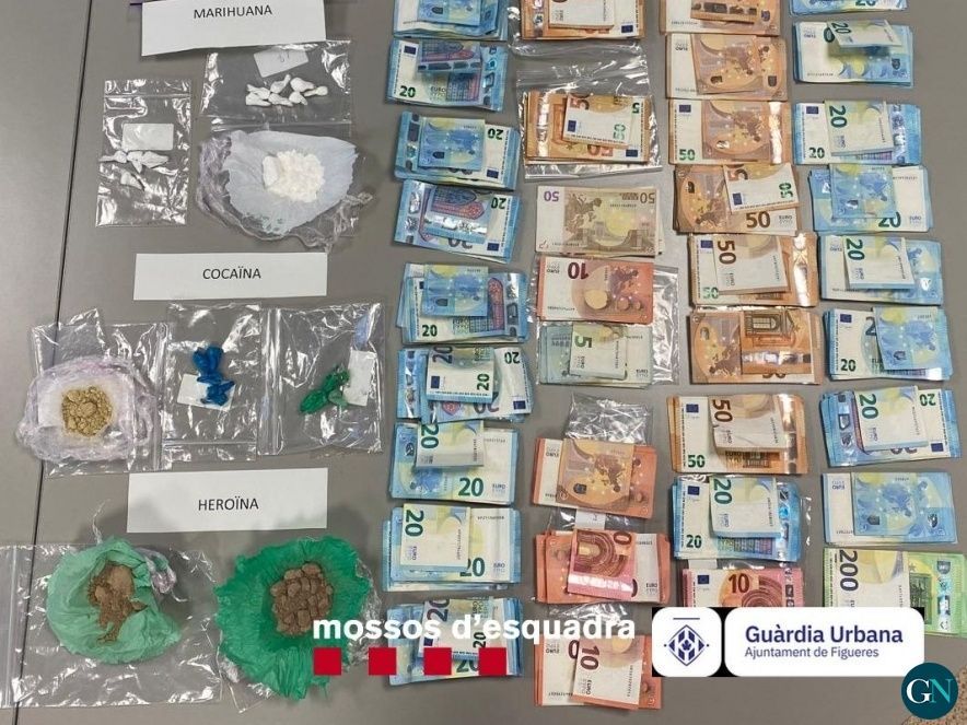 Operació policial conjunta a Figueres / GN 