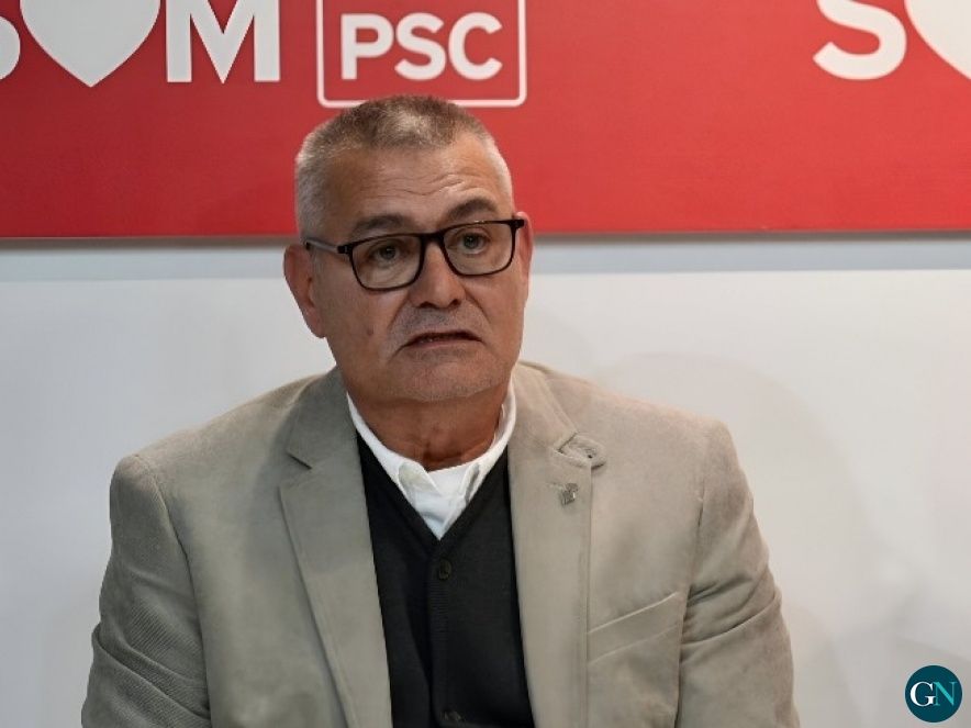 Josep Palouzié, seu del PSC / GN 