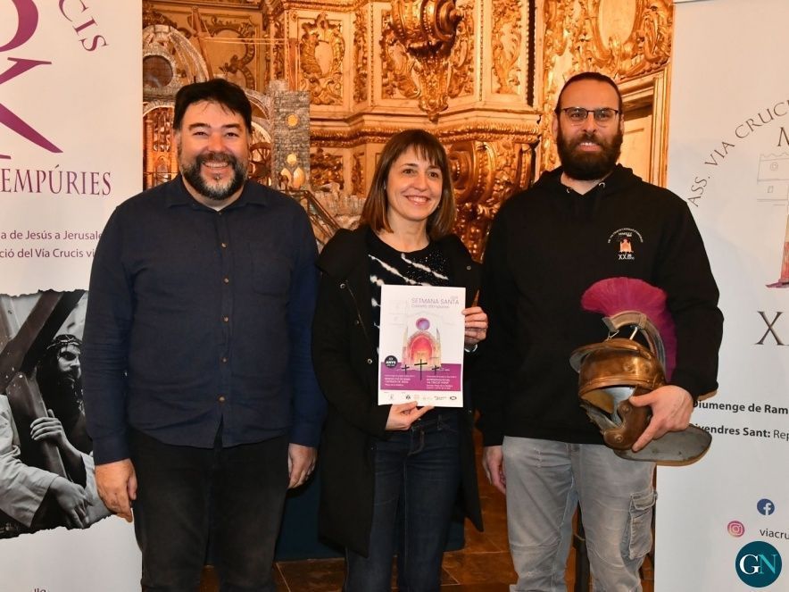 Presentació Via Crucis Vivent de Castelló d'Empúries - Irene Roe / GN 