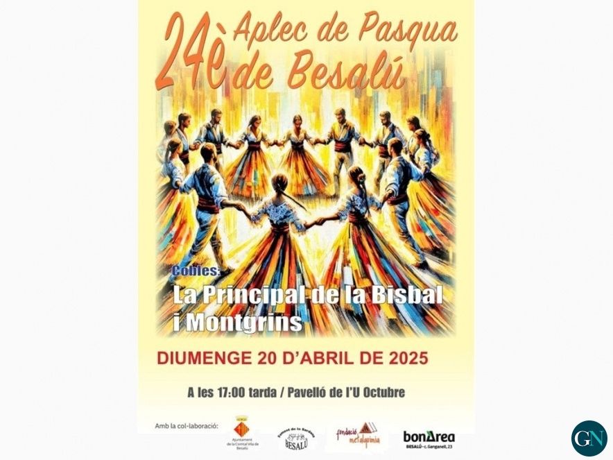 Cartell Aplec de Pasqua de Besalú 