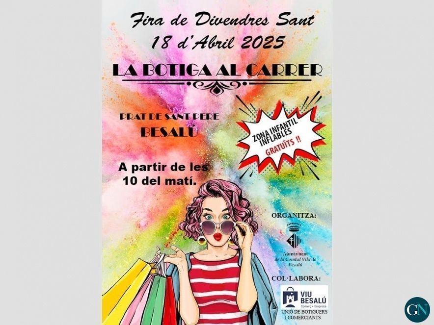 Botiga al Carrer del Divendres Sant a Besalú 