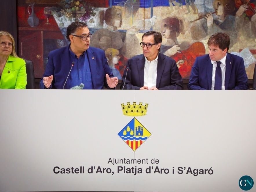 Visita de Salvadro Illa a Platja d'Aro  - Jordi Bedmar / GN 