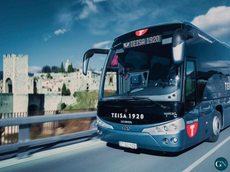 Teisa al seu pas per Besalú 