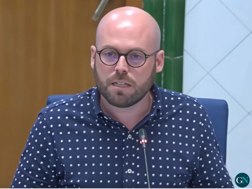 Raimon Trujillo al ple d'aquest dimarts 