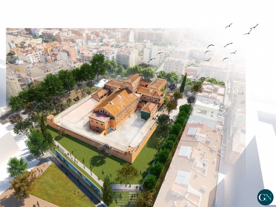 Render jardins de l’antiga presó 
