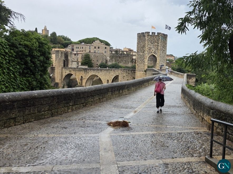 Besalú a la Garrotxa aquesta tarda 