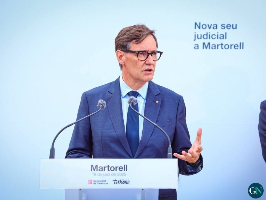 Acte de col·locació de la primera pedra  - Jordi Bedmar / GN 