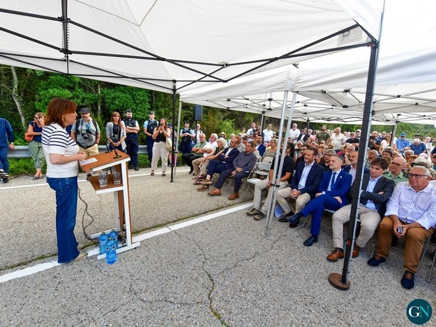Commemoració del 30è aniversari del pont transfronterer del riu Major