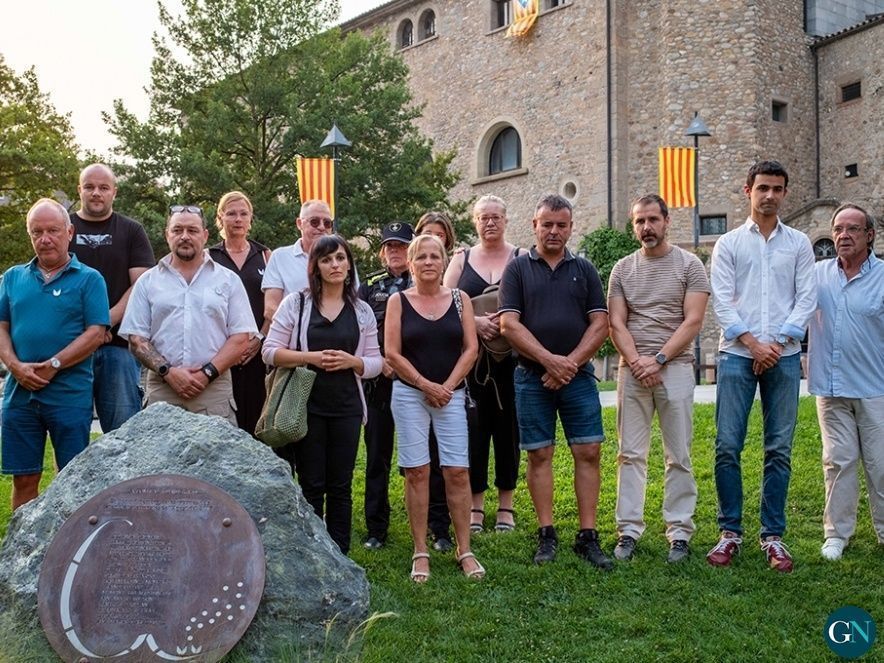 Homenatgen les víctimes dels atemptats del 17 d’agost -  © Sergio Escribano / GN 