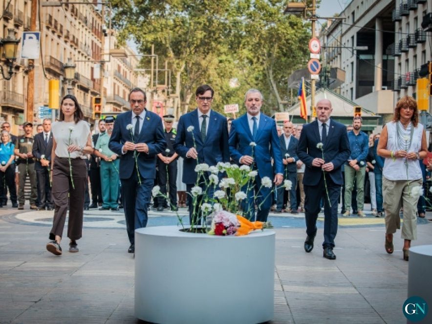 Homenatgen les víctimes dels atemptats del 17 d’agost / Sergio Ramos  