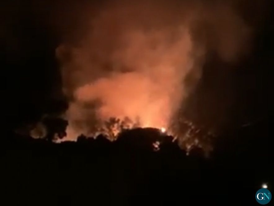 Incendi zona rústica de Sant Amanç 