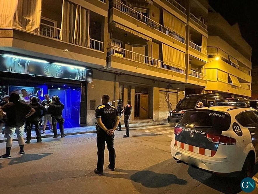 Arxiu operació conjunta Policia Local i Mossos d'Esquadra a Blanes 