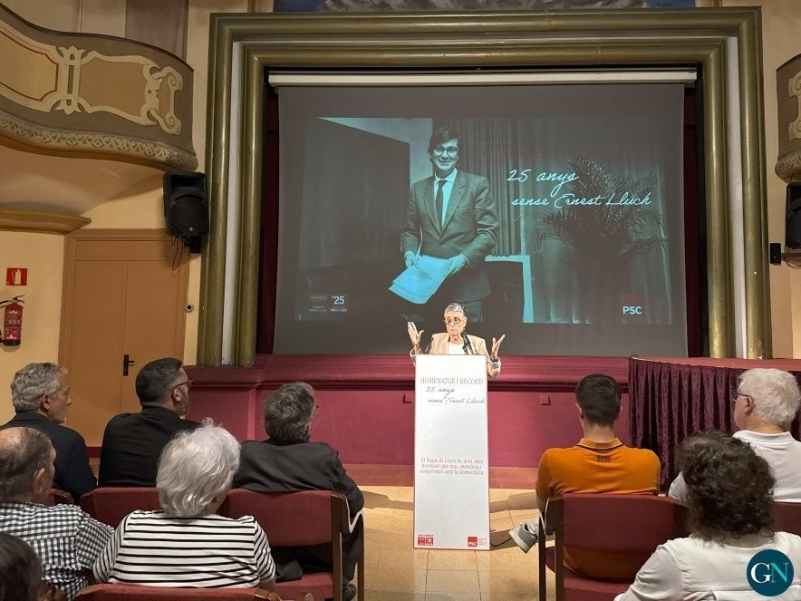 Acte d’homenatge a Ernest Lluch  
