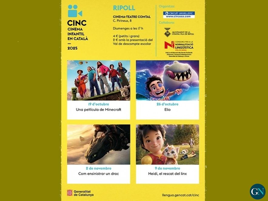 Cicle de Cinema Infantil en Català