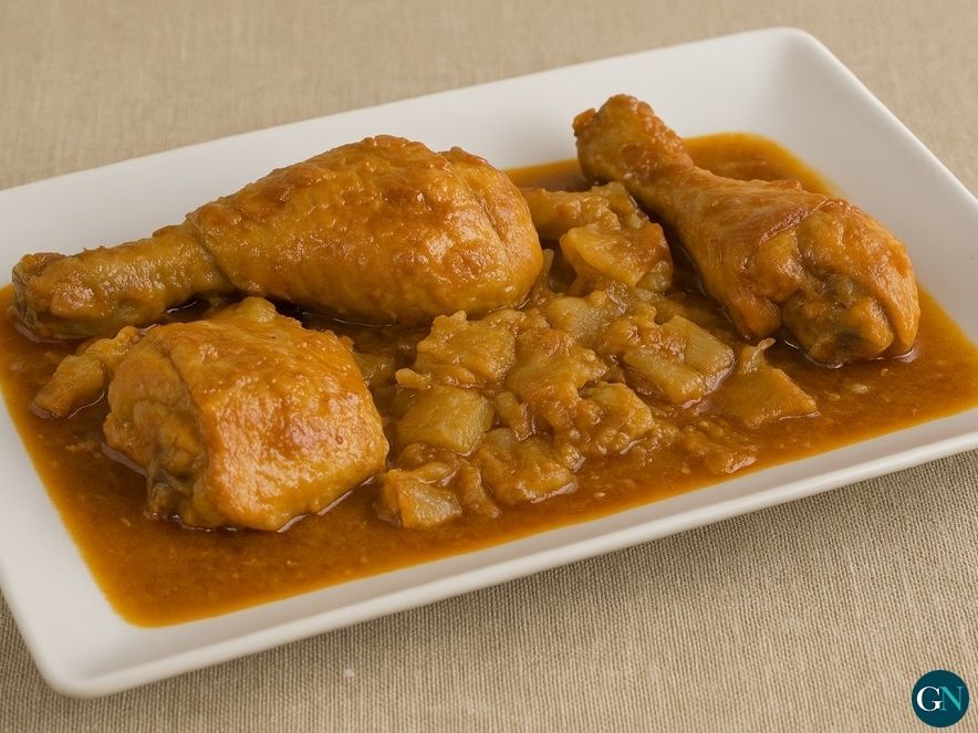 POLLASTRE AMB TRIPES DE BACALLÀ 