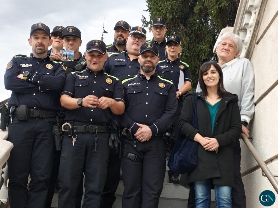 Reconeixement als agents de la Policia Local / Aj.Ripoll 