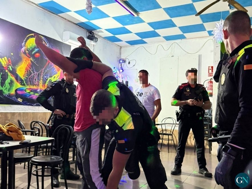 Dispositiu policial conjunt a Figueres 