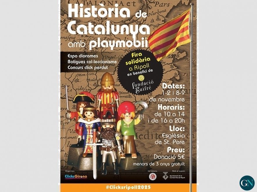  La Història de Catalunya amb ‘Playmobil’, a Ripoll 