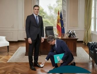 Pedro Sánchez siempre lleva los zapatos limpios 