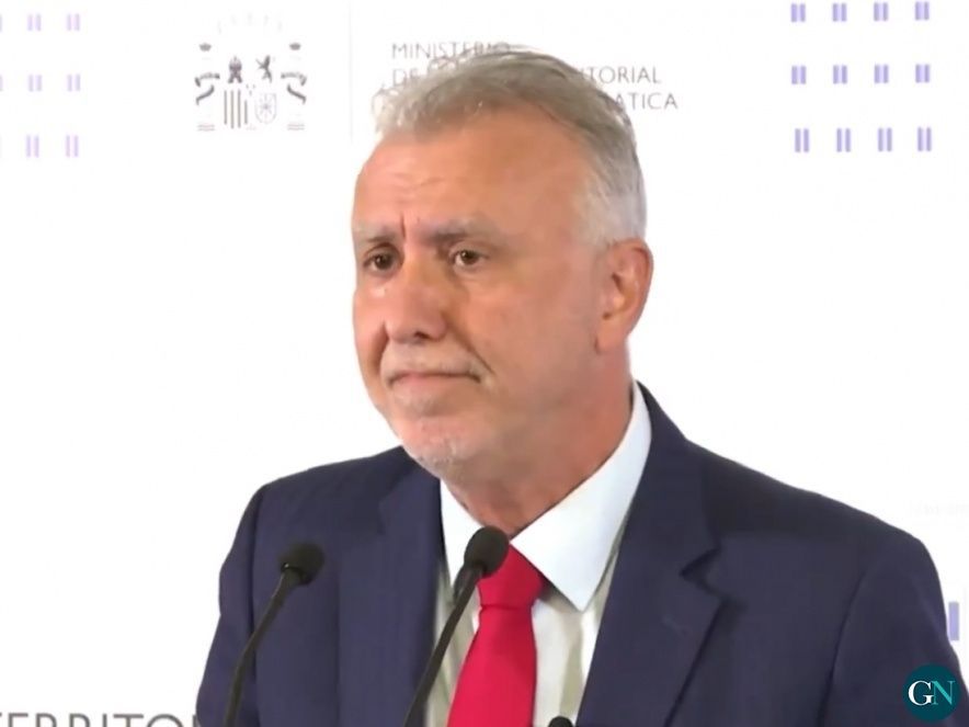 Rueda de prensa del ministro Ángel Víctor Torres 