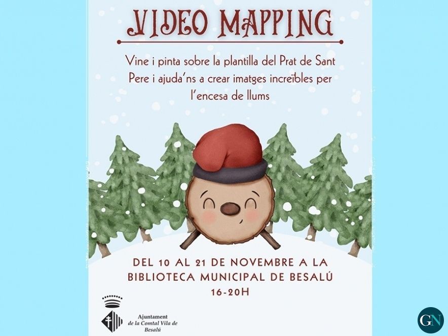 Vídeo mapping de Nadal  