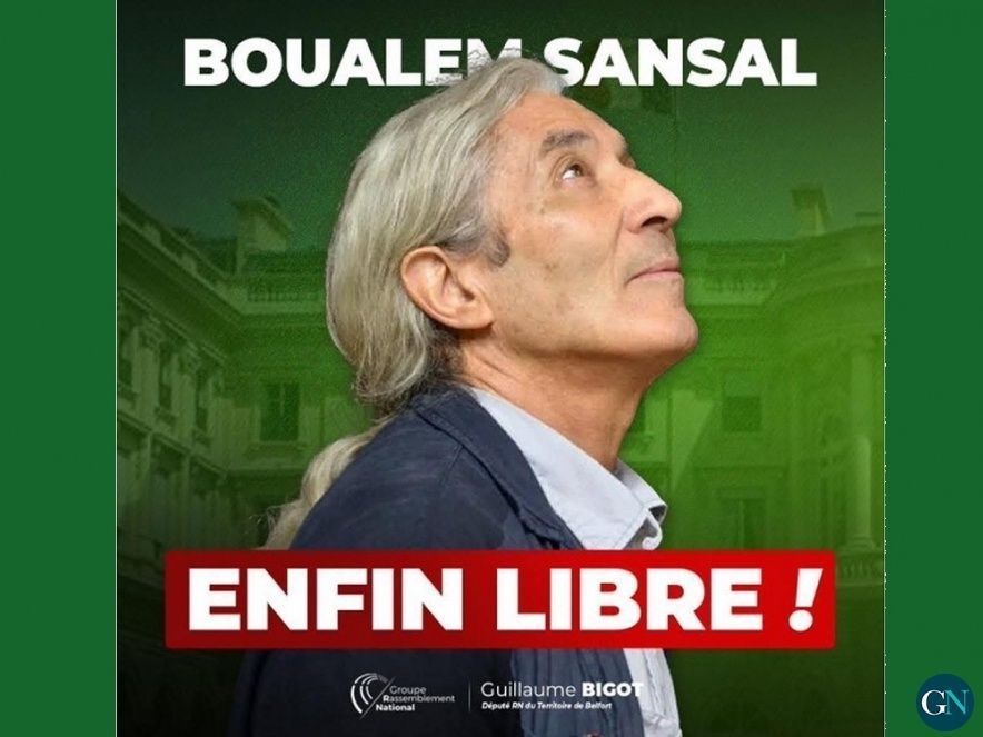 Alliberament de l’escriptor francoalgerià Boualem Sansal 