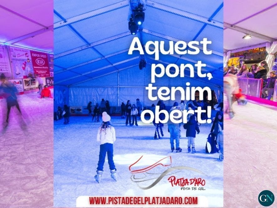 Pista de Gel a Platja d'Aro 