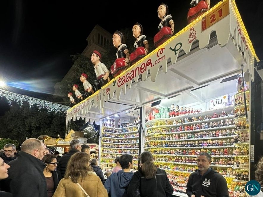 Caganer.com a la Fira de Santa Llúcia - Eli Aguilar /GN 