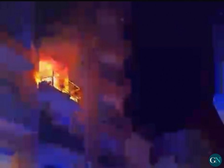 Incendi a un pis de Figueres 