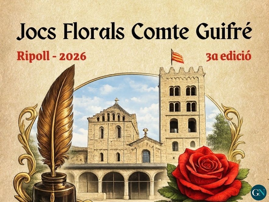 Cartell Jocs Florals Comte Guifré 2026 