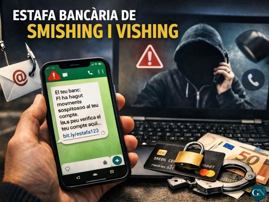 Estafa de “smishing- vishing” 